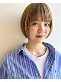 ワンブリーチで作るベージュカラー♪