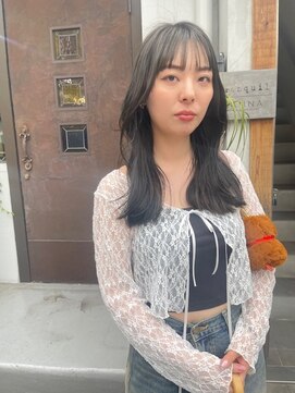 カンナ オーガニック ヘアデザイン(CANNA ORGANIC & HAIR DESIGN) オーガニックカラーミディアムロング艶ヘア