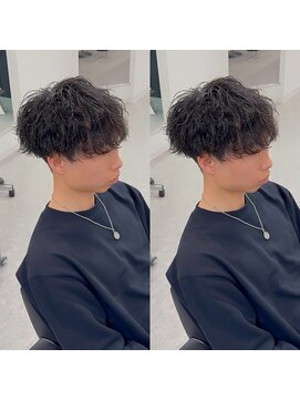 ブライト(BRIGHT) マッシュ波巻きスパイラルパーマ