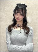 ローレイヤーカット×ガーリーヘア