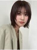 【ボブ】小顔レイヤー×韓国風