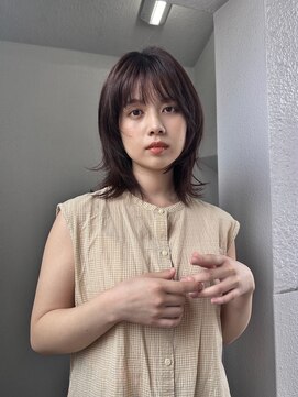 カゼ ダイカンヤマ Kaze DAIKANYAMA ミディアムレイヤースタイル/フェイスレイヤー