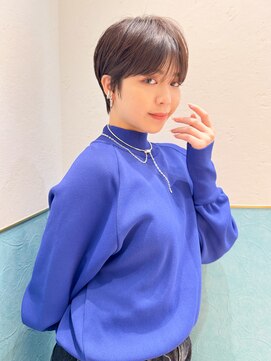 ロンド レグリーズ 立川(Lond leglise) ショート顔周りカット前髪カットミニウルフレイヤー/立川