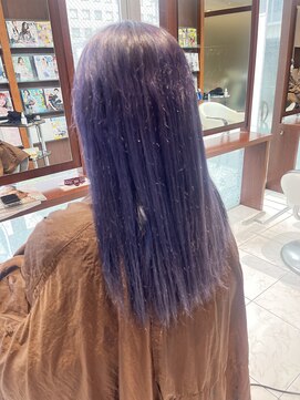 アース 静岡駅前店(HAIR&MAKE EARTH) ラベンダーカラー