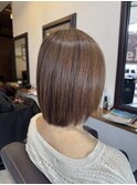 ワンレンボブ・切りっぱなしボブ