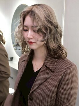 ソル ジングウマエ(SOL JINGUMAE) デザインカラーローライトハイライトセクションカラーハイトーン