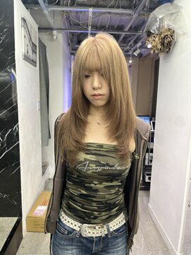 グロウ 渋谷(grow) ミルクティーベージュ