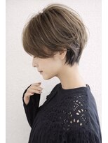 ウル(ulu)&nbsp;名東区　ハイライト　白髪ぼかし　透明感カラー　ミルクティーUP