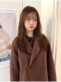 【表参道sheta/riria】レイヤーカットブラウンベージュ