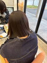 ロマーリ 岡山店(LOMARLIE)&nbsp;ツヤ髪ボブ20代30代40代髪質改善ストレート縮毛矯正くせ毛うねり