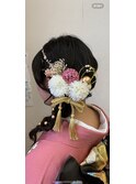 編みおろし～カチューシャアレンジ～