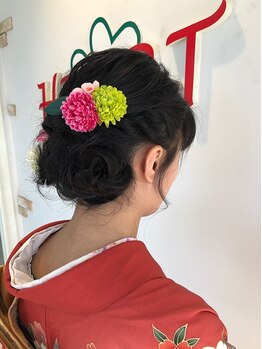 ハートセカンド 東戸塚店(HEART 2nd)の写真/スピーディーなのに着崩れない◎七五三/成人式/卒業式/結婚式等イベントに合った着付けはお任せ下さい★