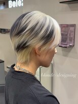 ベレーザ 渋谷(BELEZA)&nbsp;17633ルーズショートハイライトアッシュアクティブショート