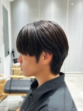 ビューバイネオリーブ 用賀店(Beau'r by neolive) サーフカール刈り上げセンターパートリバースセンターパート