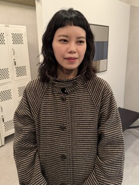 アンフェインド02(UNFEIGNED 02) 着物ヘア/大人ガーリー/ダークアッシュ/似合わせカット/伏見