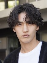 フィフス 渋谷(fifth) 渋谷アクティブショートツイストスパイラルシャドウパーマメンズ