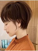 イメチェン/ショートボブ/髪質改善/似合わせカット/小顔