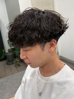 フゥ 宇都宮戸祭(FeU) 宇都宮メンズカットメンズパーマ波巻きスパイラルパーマツイスパ