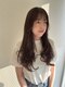アップ(UP)の写真/NEWメニュー。ポイント縮毛矯正始めました。フロント、顔周りのストレートでうねり広がりをリセット