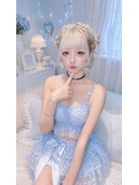 ヘイルジューシー(hail JUICY) ハーフお団子ヘア