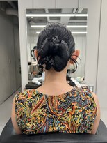 バルべス トーキョー(BARBES TOKYO)&nbsp;シニヨンカチモリアレンジヘア【清板】