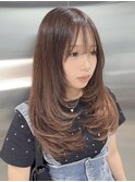 ライトニングダブルカラー×レイヤーカット