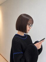 フォト 新宿三丁目(foto)&nbsp;髪質改善縮毛矯正地毛風ストレート切りっぱなしボブ