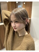 ヴィヴィッド オモテサンドウ(ViViD omotesando)&nbsp;《表参道》小顔見えNo.1！コテ巻き韓国風顔まわりレイヤーカット