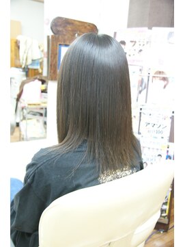 チチカカ(chichikaka) 営業ビフォーアフター、*スキ過ぎている髪*chichikaka縮毛矯正