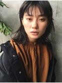 〈スタイリング簡単〉外国人風柔らかい質感の耳かけ外ハネボブ