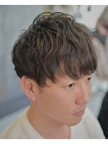 ヘアアイラッシュ リベット(hair eyelash RIVET)&nbsp;ショートマッシュ×ナチュラルパーマ