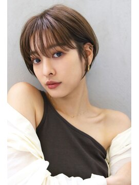 ブラン 梅田(Blanc) 【Blanc】耳掛けボブショート2455