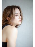 外国人風無造作ヘア