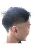 スキンフェードスタイル♪
