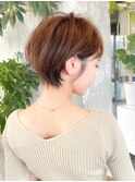 大人ショートヘア/束感ショート/ショートボブ/30代40代50代