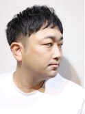 40代大人のツーブロック