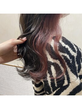 イオエ 岡本(ioe) イメチェン/フルバング/レッドブラウン/デジタルパーマ