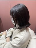 切りっぱなしボブ