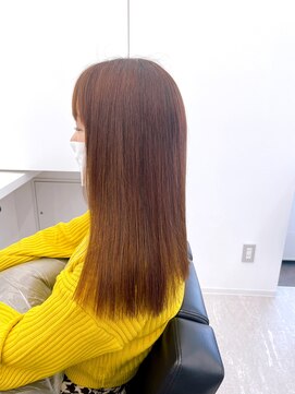 イレス 札幌駅南店(IRESU) ドレスヘア/ショコラアッシュ/縮毛矯正・ストレート