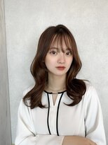 シーシンジュク 新宿南口(Sea shinjuku)&nbsp;大人ガーリー/前髪/顔周りレイヤー×ブリーチなし韓国ヘア[新宿]