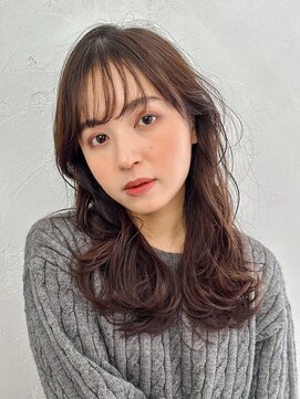 ジョエミバイアンアミ(joemi by Un ami) ★イメチェン似合わせ大人ガーリープラカールチョコレートカラー