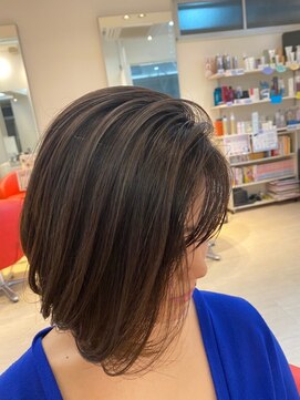 ヘアーリゾートラシックアールプラス(hair resort lachiq R+) 《R+》大人な雰囲気に◎前下がりボブ