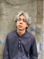 ルシード スタイル リコット(Lucido Style Ricotto)&nbsp;無造作ショートウルフ&シルバーカラー