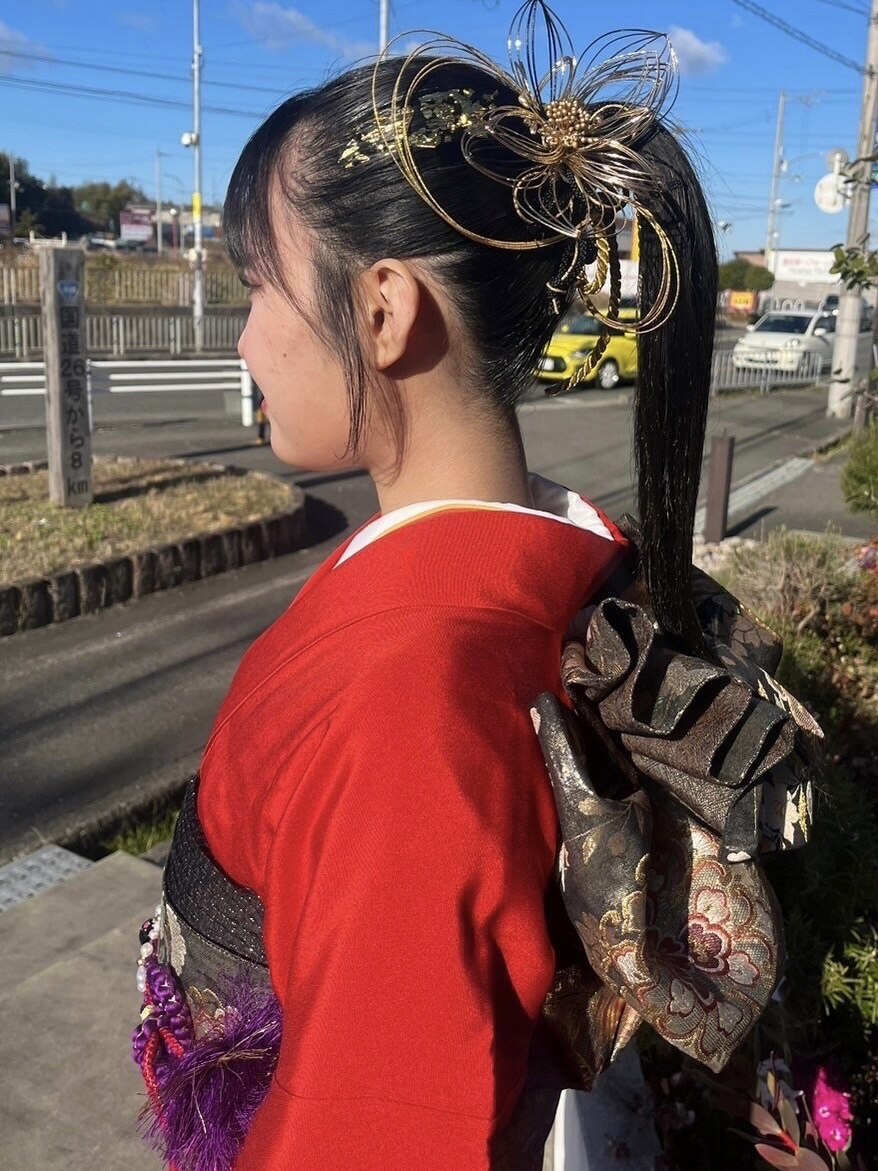 ꫛꫀꪝ✧No.1796 人気！ポニーテールヘア　髪飾りセット ꫛꫀꪝ✧ No.1366 大人かっこいいポニーテールヘア髪飾りセット