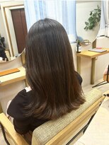 ウェルク(welc)&nbsp;イメチェンスタイルハッシュカット似合わせカットレッドブラウン