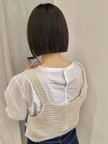 ヨーク(YOKE)&nbsp;【YOKE】丸くならないボブ切りっぱなしボブ20代30代グレージュ