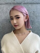 ソル オモテサンドウ 表参道 青山(SOL . OMOTESANDO)&nbsp;ダブルカラーピンクベージュベージュカラーケアブリーチレイヤー