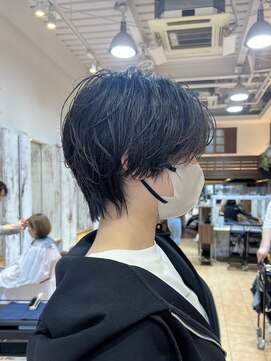 ベンチ(bench) ニュアンスパーマ×ショートヘア