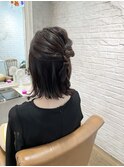 お呼ばれヘアアレンジ