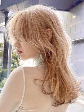 ピークアブー 原宿ハラカド(PEEK-A-BOO) ホワイトブロンド /ウルフレイヤー /デザインカラー